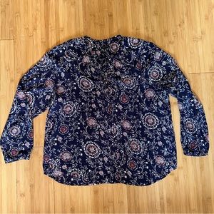 Ann Taylor Long Sleeve Blouse